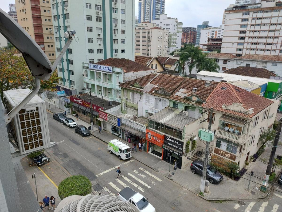Apartamento Na Praia Do Gonzaga Santos  Exterior foto